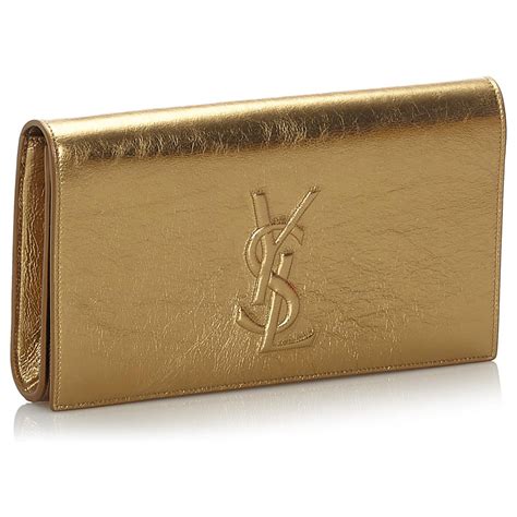 yves saint laurent clutch purse